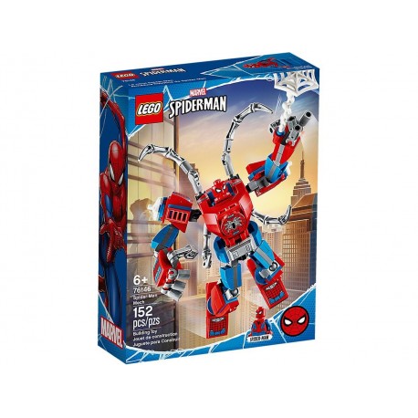 LEGO Marvel Super Heroes Armadura Robótica de Spider-Man 76146-JuguetesLuna-FiGPiN
