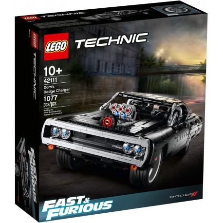 LEGO Technic Dodge Charger de Dom 42111-JuguetesLuna-Funko